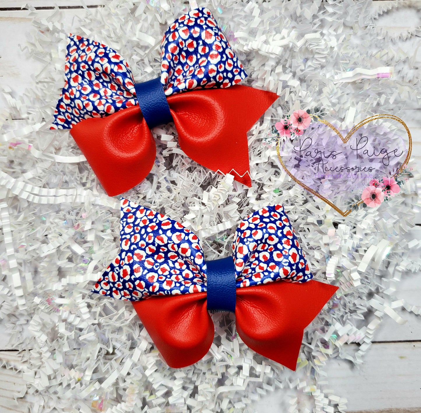 Red, White and Blue Bow (4ish)